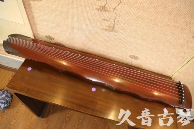 澎湖县●久音古琴  ●典藏系列20230522  [红洒金竹节]