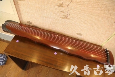 澎湖县●久音古琴  ●典藏系列 20230807 [红洒金竹节]