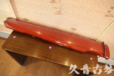 澎湖县●久音古琴  ●典藏系列 20240104[红洒金仲尼式]